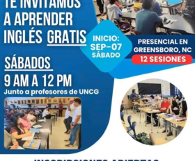 Flyer Inicio Clases Ingles 2024 scdmundo